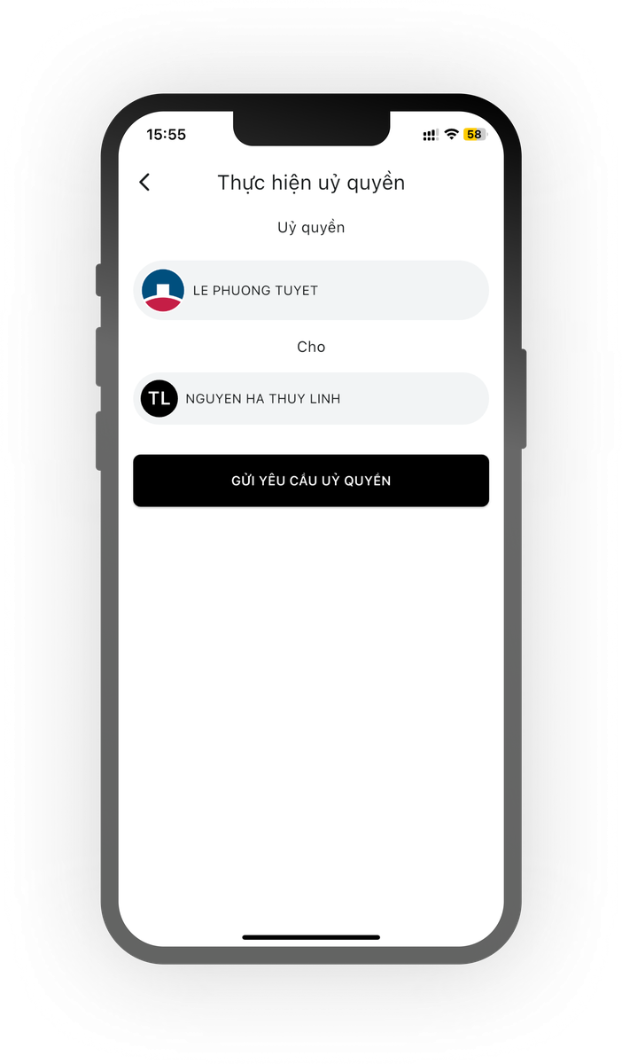 Ủy quyền số an toàn cho người khác